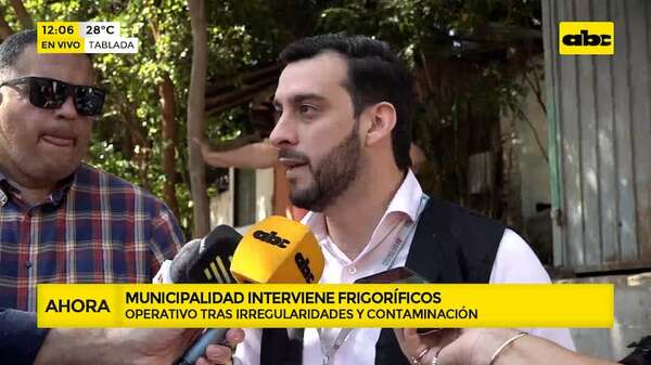 Municipalidad suspende actividades de cinco frigoríficos en Tablada - ABC Noticias - ABC Color