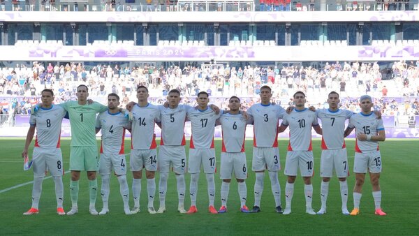 Paraguay cae por goleada en su estreno en fútbol masculino
