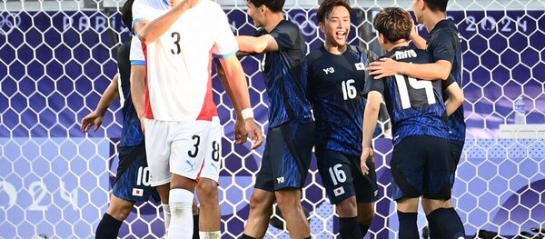 Dura paliza: Japón goleó 5-0 a Paraguay en el comienzo de los Juegos Olímpicos