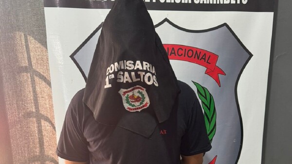 Sospechoso de asaltar un casino fue detenido en Salto del Guairá