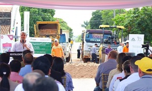 Itaipú reanuda ejecución de obras viales en Coronel Oviedo - OviedoPress