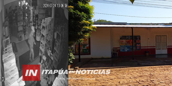 HURTARON DINERO DE LOCAL COMERCIAL EN TRINIDAD - Itapúa Noticias