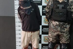 Capturan a delincuente con rosario de antecedentes y recuperan de su poder celular robado