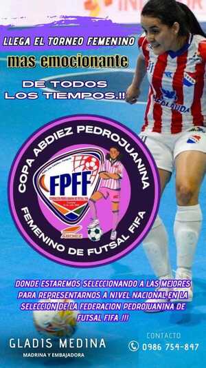 Invitan a participar de la Copa Abdiez Pedrojuanina Femenino de Futsal FIFA