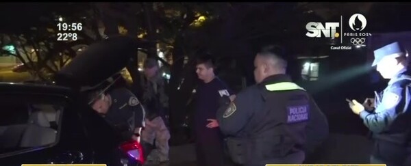 Operativo policial en el barrio San Rafael - SNT