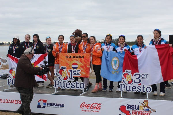 Sajonia representó dignamente al pais en el remo sudamericano