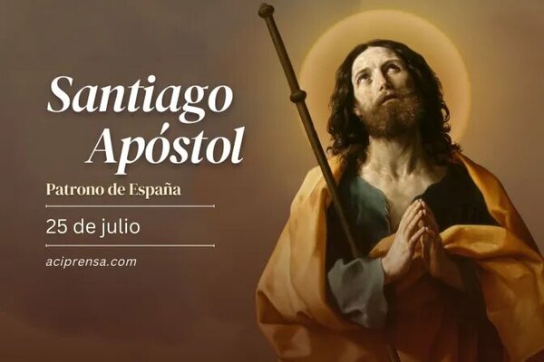 Hoy es la fiesta del Apóstol Santiago, patrono de España, “el más atrevido y valiente”