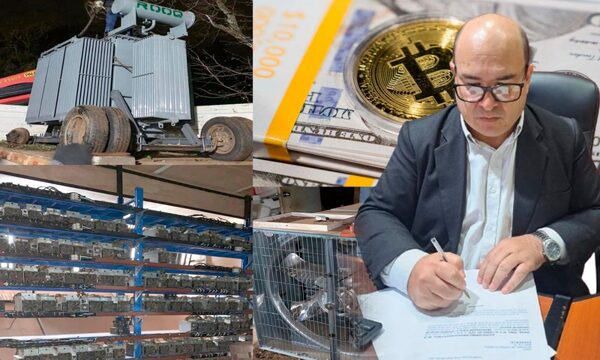 Complicidad fiscal con criptomineros ilegales facilita robo mensual de más de G. 13.000 millones a la ANDE – Diario TNPRESS