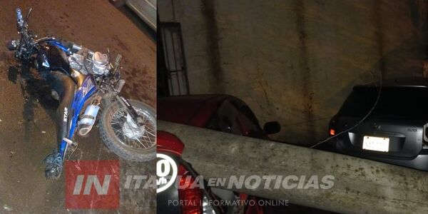 TRES VEHÍCULOS DAÑADOS Y UNA PERSONA LESIONADA TRAS SINIESTRO VIAL EN ENCARNACIÓN - Itapúa Noticias