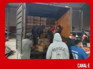 14 MIL KILOS DE TOMATES FUERON INCAUTADOS EN AREGUÁ