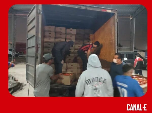 14 MIL KILOS DE TOMATES FUERON INCAUTADOS EN AREGUÁ
