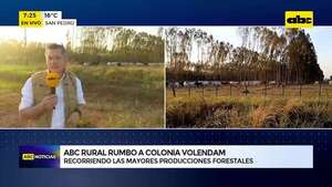 ABC Rural rumbo a Colonia Volendam - ABC TV - ABC Color