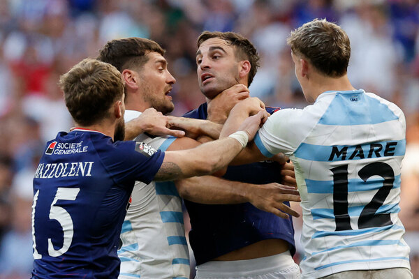Versus / ¡Tremendo duelo! Argentina y Francia se cruzan en cuartos de final del Rugby 7 en París 2024