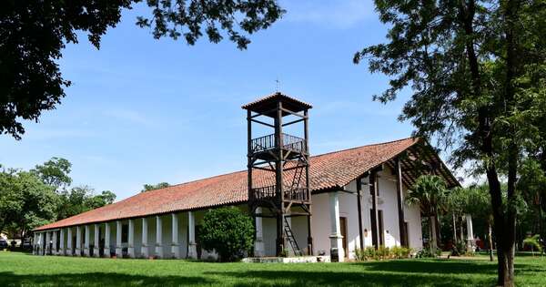 Diario HOY | Inician trabajos para restaurar la emblemática iglesia de Yaguarón