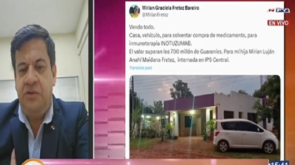Salud adjudica fármaco para menor con leucemia tras masivas críticas - Noticias Paraguay