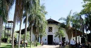 La Nación / En Yaguarón arrancaron trabajos de restauración del templo San Buenaventura