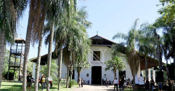 La Nación / En Yaguarón arrancaron trabajos de restauración del templo San Buenaventura