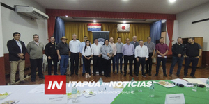 INTENDENTES DE ITAPÚA MANTUVIERON IMPORTANTE REUNIÓN CON EL MINISTRO DE AGRICULTURA - Itapúa Noticias
