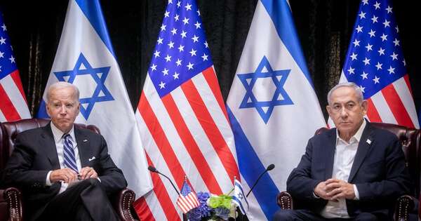La Nación / En tensa reunión en la Casa Blanca, Biden presiona a Netanyahu por el alto el fuego