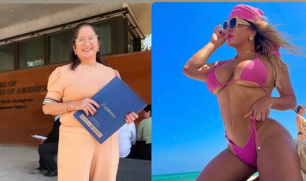 Simone salta de felicidad porque le va a volver a su mamá después de 3 años