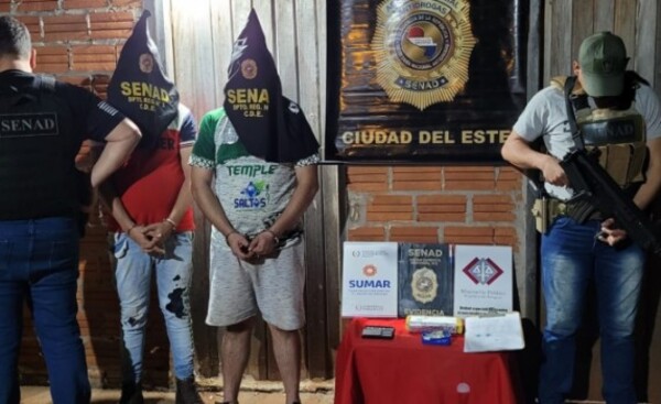 Procesan a dos presuntos microtraficantes detenidos en Pdte. Franco