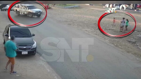 Atropelló a un niño y se fugó - SNT