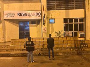 Retienen vehículo con gran cantidad de mercaderías presumiblemente de contrabando