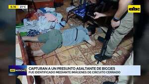 Video: Capturan a un presunto asaltante mediante imágenes de circuito cerrado - ABC Noticias - ABC Color