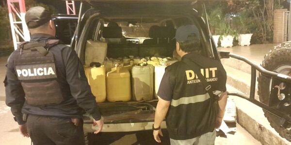INCAUTARON 340 LITROS DE CARBURANTES EN EL DISTRITO DE TRINIDAD - Itapúa Noticias