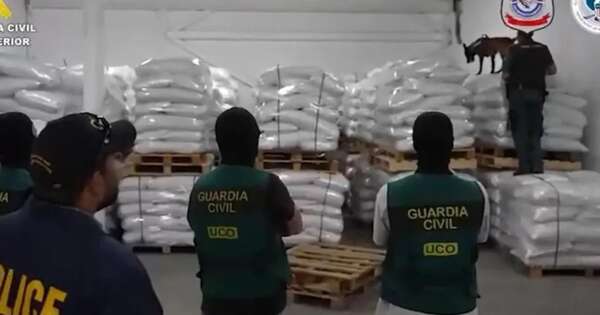 La Nación / Cocaína en Barcelona: Policía de Paraguay y España trabajaron en conjunto para incautación