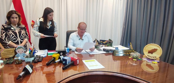 Pereira aclara dudas sobre la adjudicación del Almuerzo Escolar del programa Hambre Cero