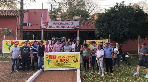 Pobladores se declaran en pie de guerra contra productores brasileños de soja - Nacionales - ABC Color