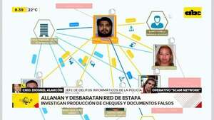 “Scam Network”: mega esquema de estafas llega a instituciones públicas, dice fiscal  - ABC Noticias - ABC Color
