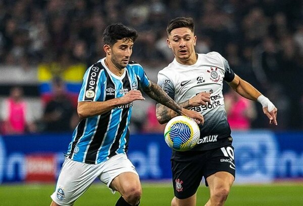 Versus / Gol paraguayo en electrizante choque entre Gremio y Corinthians