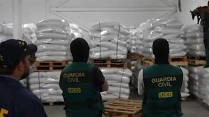 Cargamento récord de 4.020 kilos de cocaína incautada en España salió de Paraguay
