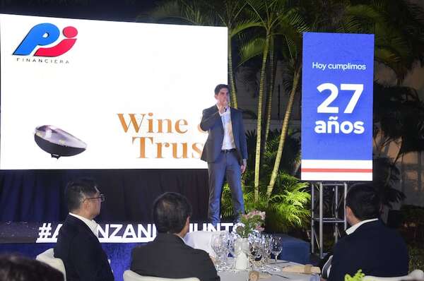 Financiera Paraguayo Japonesa celebra 27 años con un brindis confiado: “PJ Wine & Trust” - Brand Lab - ABC Color