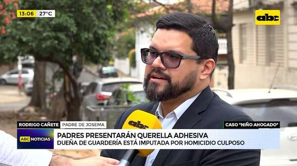 Video: las declaraciones del papá del niño ahogado en una guardería de Asunción - ABC Noticias - ABC Color