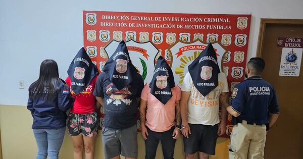 La Nación / Policía recuperó 9 cajas de termos robados en asalto y detuvo a posibles autores