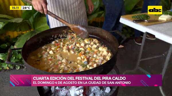 Video: se viene la cuarta edición del Pira Caldo en la ciudad de San Antonio - Ensiestados - ABC Color