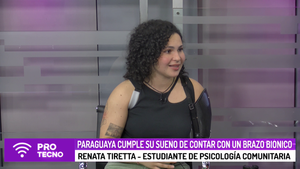 Paraguaya cumple su sueño de contar con un brazo biónico - Megacadena - Diario Digital