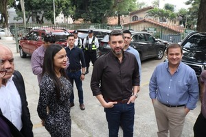 Vicepresidente e intendente de Lambaré analizan obras viales - ADN Digital