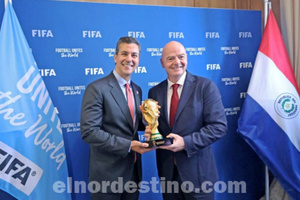 Mundial 2030 en Paraguay: Peña conversó con presidente de la FIFA sobre preparativos para el partido inaugural en el país - El Nordestino