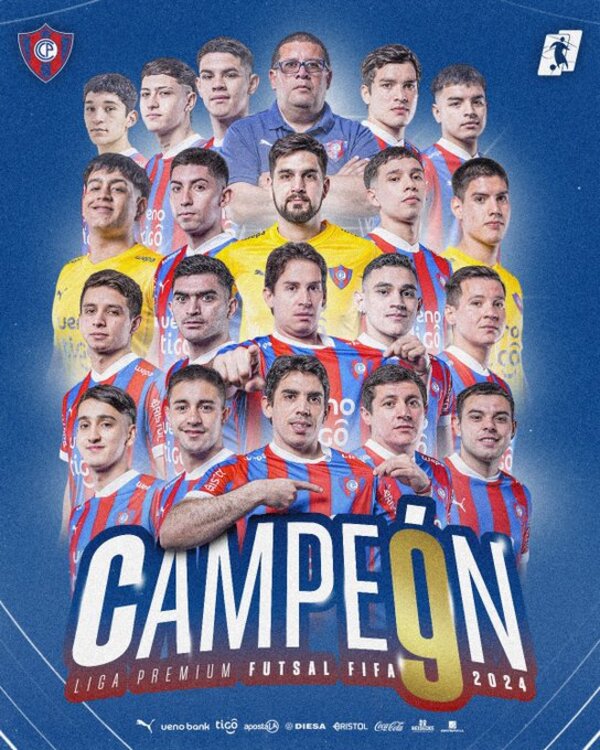 Cerro Porteño sigue reinando en el Futsal FIFA - ADN Digital