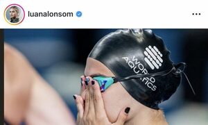 Luana Alonso quedó sexta en París y anunció su retiro de la natación