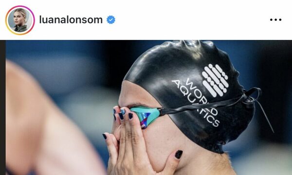 Luana Alonso quedó sexta en París y anunció su retiro de la natación
