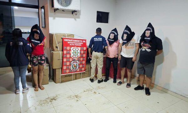 Recuperan mercadería robada a pasero en Franco y detienen a cuatro involucrados – Diario TNPRESS