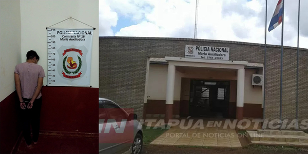 APREHENDIERON A UN SUJETO EN PROSECUCIÓN A UN HURTO EN TOMÁS R. PEREIRA - Itapúa Noticias