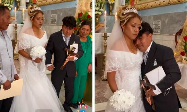 (VIDEO ¡Borracho responsable! ¡Novio llegó tarde y en pedo a su boda y explotó todo!