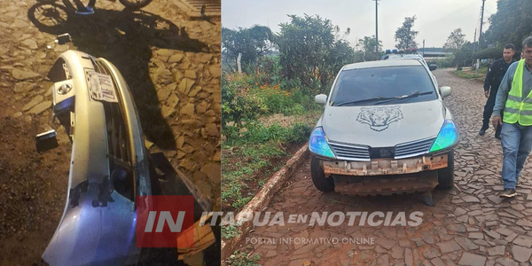 INCAUTARON VEHÍCULO QUE HABRÍA ESTADO INVOLUCRADO EN GRAVE ACCIDENTE - Itapúa Noticias
