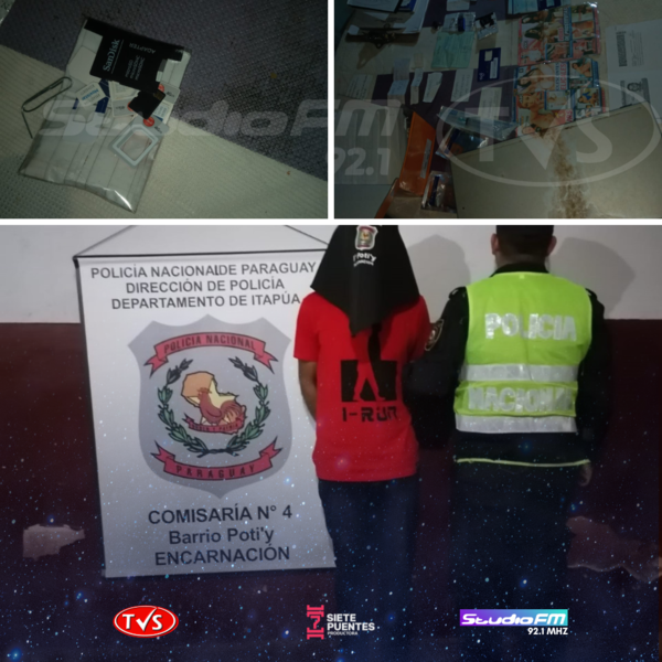 APREHENSIÓN POR TRATA DE PERSONAS EN ENCARNACIÓN - TVS